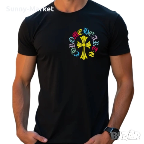 CHROME HEARTS Мъжки , дамски и детски тениски с къс ръкав, снимка 11 - Тениски - 54042879