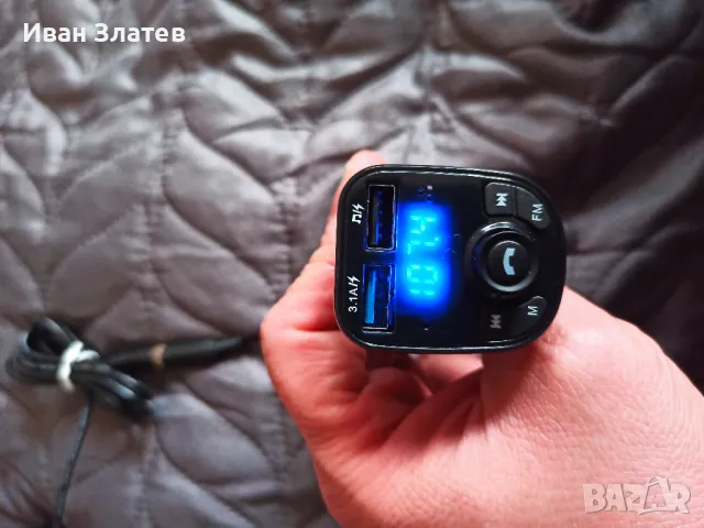 FM Transmitter, Bluetooth Handsfree, волтметър, снимка 14 - Аксесоари и консумативи - 48072142