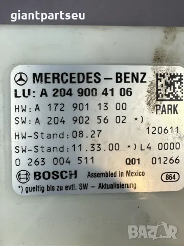 Модул Парктроник за Мерцедес Mercedes-benz W204 , A2049004106, снимка 2 - Части - 40033517