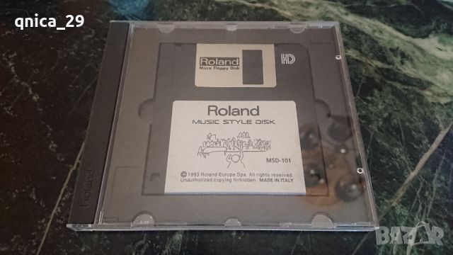 Roland msd-101 music style disk, снимка 1 - Синтезатори - 45403048