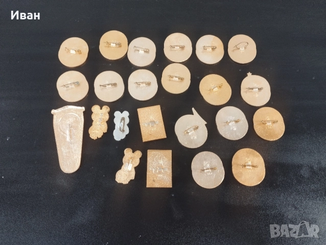 значки Миша олимпиада 1980, снимка 9 - Колекции - 52557649