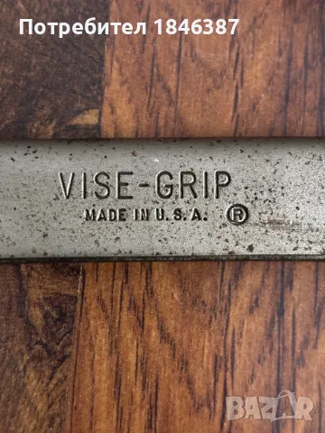 Чирак клещи Wise Grip USA, снимка 2 - Клещи - 48235253