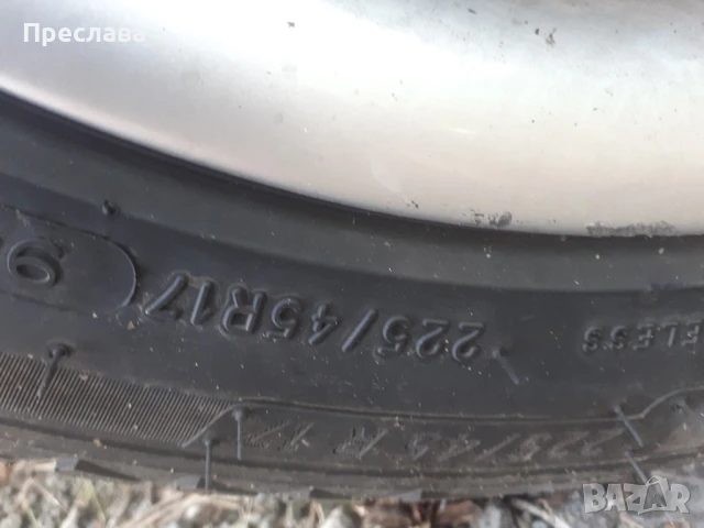 4броя джанти с гуми , снимка 2 - Гуми и джанти - 50915577