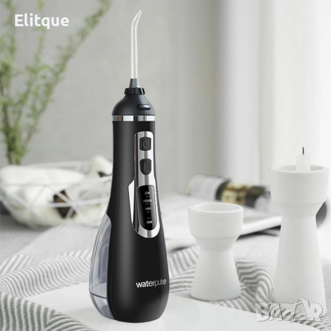 Орален душ за зъби с мощна батерия и 3 степени на действие, снимка 6 - Друга електроника - 52862910