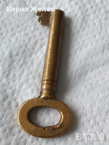 Месингов ключ 52876, снимка 2 - Антикварни и старинни предмети - 52891266