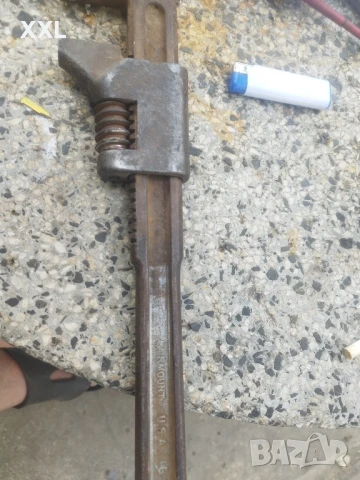 стар  раздвижен ключ USA15