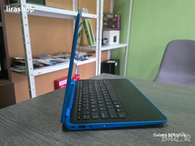 Лаптоп / таблет 11.6" HP ProBook x360 11 G3 EE Blue | 4 ядрен Silver N5000 / 8GB DDR4/ 128GB SSD, снимка 4 - Лаптопи за работа - 54205405
