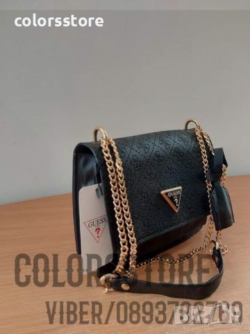 Черна чанта Guess кодIM354, снимка 3 - Чанти - 36366836