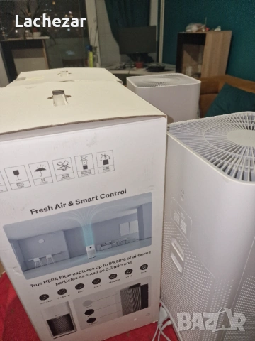 Xiomi Air Purifier 4 с нови филтри - пречиствател за въздух, снимка 4 - Овлажнители и пречистватели за въздух - 53983439