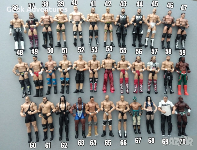 Кечисти Екшън Фигурки WWE Pro-Wrestling Кеч Играчки John Cena Randy Orton Brock Lesnar 3/3, снимка 2 - Фигурки - 46367335
