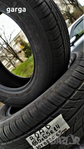 14 цола ЛЕТНИ ГУМИ  185X65R14 цола ..03, снимка 2 - Гуми и джанти - 53821522