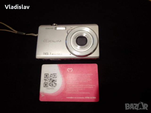 Суперкомпактен Метален Фотоапарат CASIO EXILIM, снимка 4 - Фотоапарати - 53056566