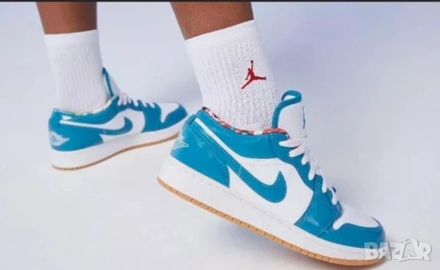 Nike Air Jordan 1 Low 'Barcelona' номер 40 ,5-41  оригинални кецове / маратонки , снимка 2 - Маратонки - 50647421