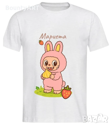 Персонализирани блузи и тениски Лабубу/Labubu, снимка 13 - Детски тениски и потници - 50787715