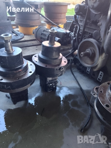 Хидромотор със хидравлична спирачка