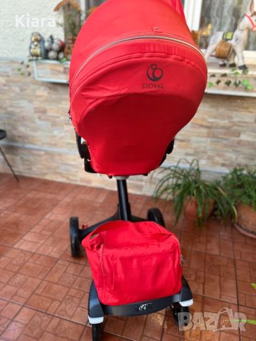 Stokke Xplory v6 пълен комплект бебешка- детска количка v, снимка 11 - Детски колички - 45725079