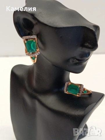 Руско злато , снимка 3 - Обеци - 53946084