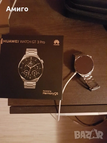 Смарт часовник Huawei Watch GT 3 Pro Titanium, снимка 5 - Мъжки - 52916060