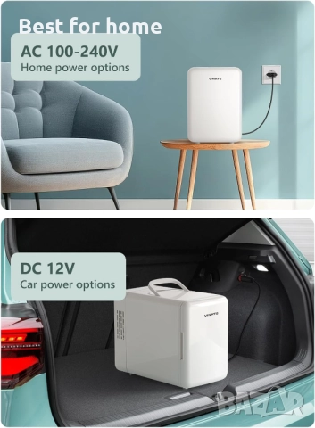 Мини хладилник VINATO, снимка 4 - Хладилници - 52401603