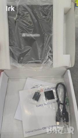 Оптично устройство Verbatim External Slimline 43886, външно, USB-C, четене/записване, черно, снимка 4 - Друга електроника - 54221252