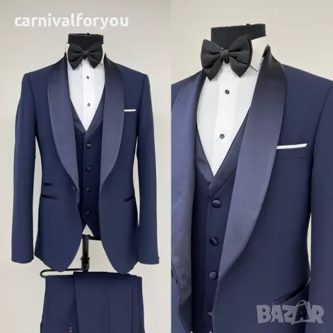 Луксозни мъжки костюми под наем , снимка 8 - Костюми - 44877078