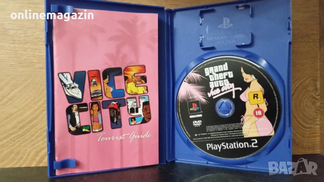 Игра за PlayStation 2 GTA Vice City , снимка 4 - Игри за PlayStation - 54093683