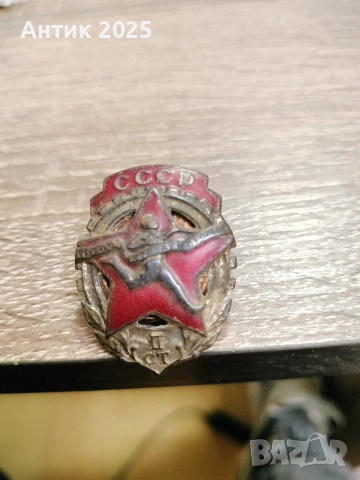 Знак „ГТО СССР II степен“ с документи