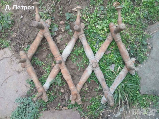 Стара дървена закачалка, снимка 2 - Антикварни и старинни предмети - 53435028