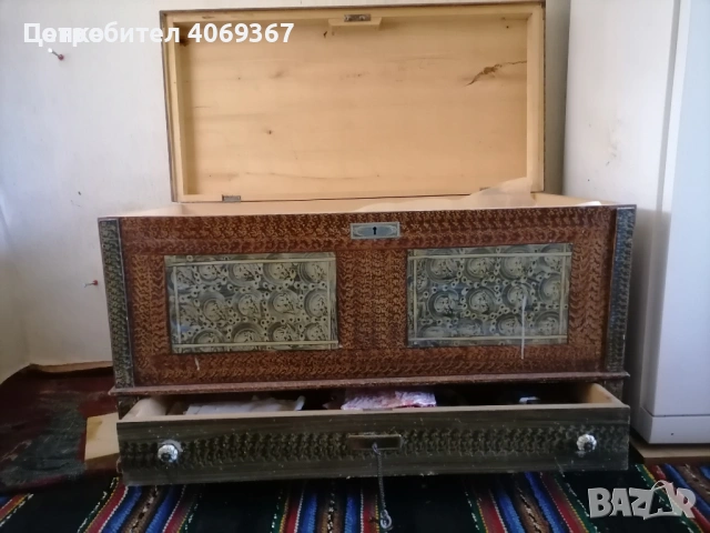 Стара ракла повече от 100 години. , снимка 2 - Ракли - 53584038