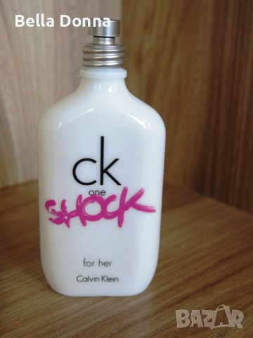 100% оригинален парфюм CK ONE Shock for her Eau de Toilette за жени, 100мл, снимка 4 - Дамски парфюми - 44939107