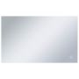 vidaXL Стенно LED огледало за баня с тъч сензор 100x60 см（SKU:144737, снимка 1 - Огледала - 45879005