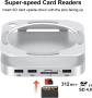 Qwiizlab алуминиев хъб стойка с SSD корпус за Mac mini M4 / M4 Pro, снимка 5