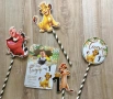 Покани, банер за рожден ден, Цар Лъв  / Lion King, снимка 6