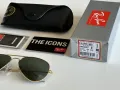 Слънчеви очила Ray-Ban Aviator, снимка 12