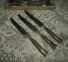 Антикварни трапезни ножове Au Kabyle, к-т 12 бр., снимка 5