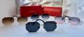 Cartier 2024 дамски слънчеви очила Осмоъгълни 4 цвята, снимка 15