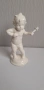 Старо порцеланово херувимче с печат, снимка 8