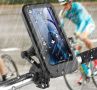 Държач за мобилен телефон за велосипед, водоустойчив, въртящ се на 360гр, снимка 7