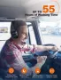 TECKNET Trucker Bluetooth слушалка с шумопотискане на микрофон,55H Hands Free, снимка 4