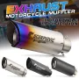 38-51mm Akrapovic Късо крайно спортно гърне  Акрапович, снимка 3