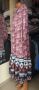 Дълга рокля на цветя с пъстър пейсли принт волан ХЛ/2ХЛ размер , снимка 6