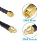 GEMEK коаксиален 25 фута SMA мъжки към SMA женски кабел /, снимка 4
