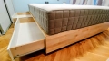 Легло IKEA MANDAL 140 x 200 (4 чекмеджета)  + Матрак IKЕA Hovag, снимка 7
