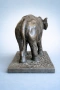 Внушителна бронзова скулптура на СЛОН. №7909, снимка 3