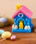 Молд къщичка със заек Великден , снимка 3