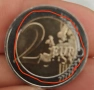 Грешка при отсичане, 2 евро България , снимка 2