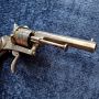 Револвер от 1860/70. Много красив щифтов пистолет, Оръжие от Белгия, колекционерски подарък за мъж, снимка 9
