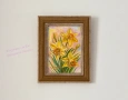 Оригинална картина – нарциси – акварел – идея за подарък, снимка 2