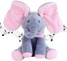 Плюшена детска играчка слон с музикален бутон, снимка 1 - Музикални играчки - 45647218