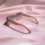 Промо! Луксозни дамски слънчеви очила Pink Euphoria YJZ123, снимка 2